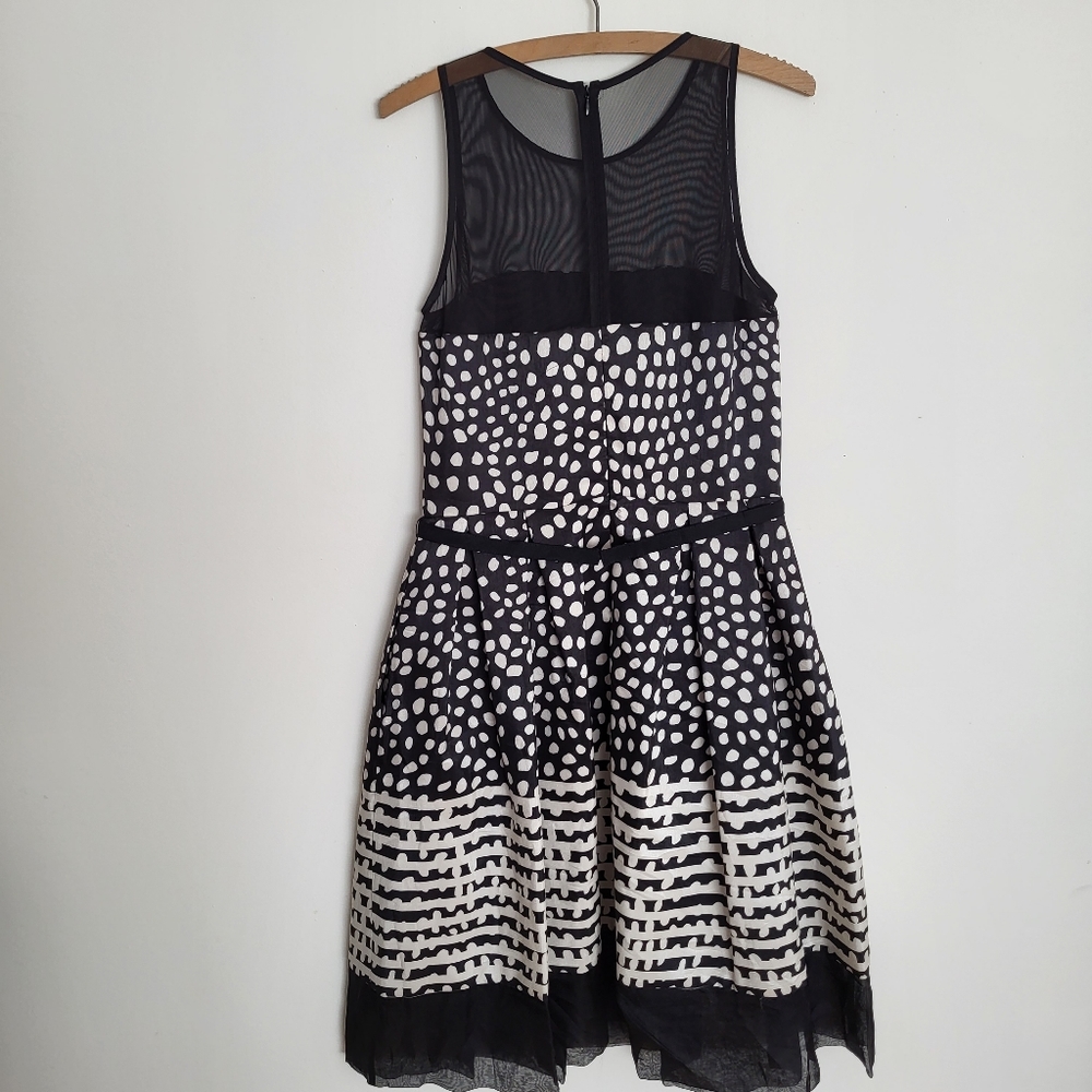 Taylor sleeveless polka dot A-Line party dress - Picture 5 of 6